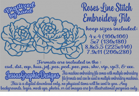 Roses Line Stitch: A Boutique Sweatshirt Designer’s Review